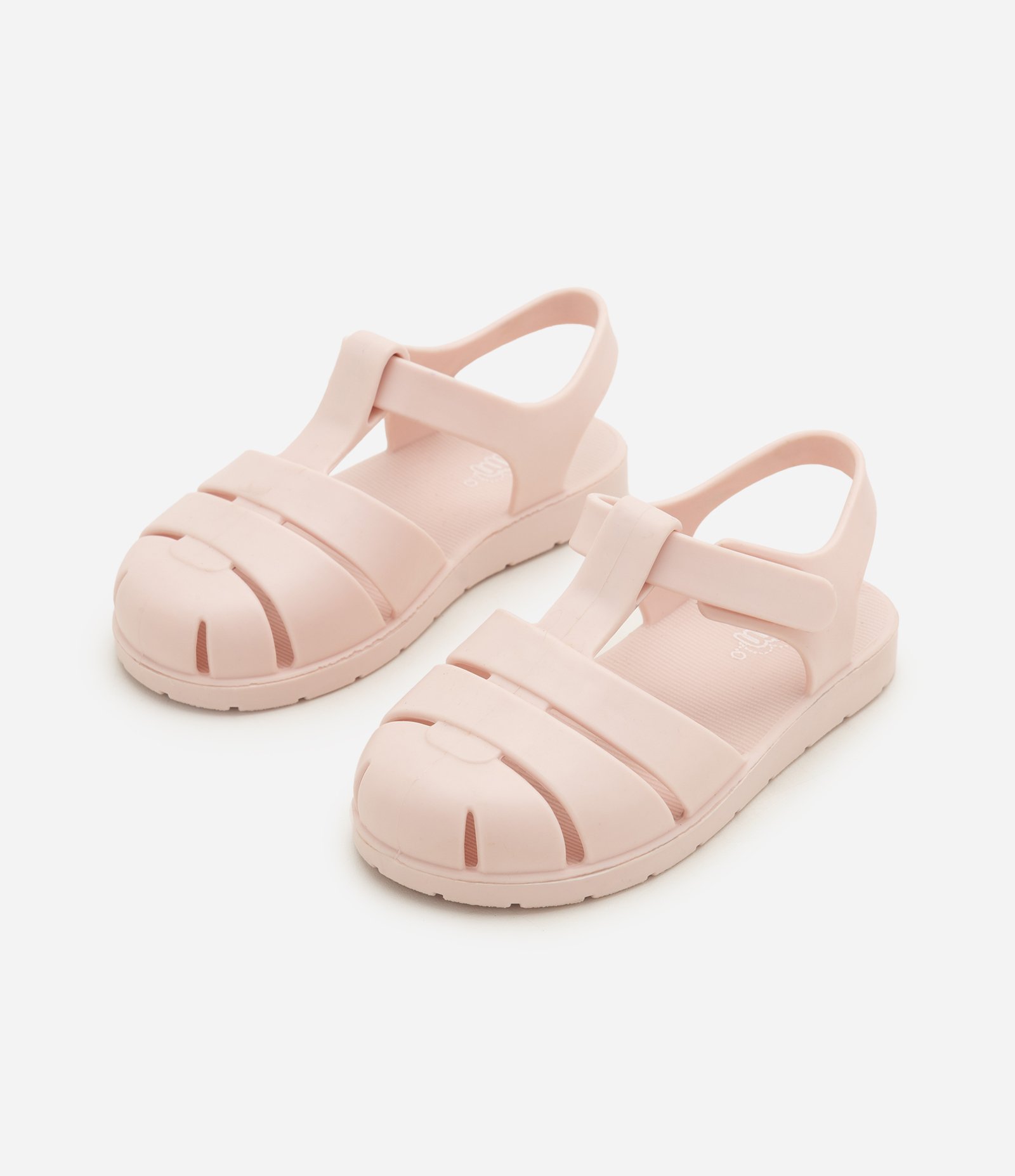 Sandália Infantil com Fechamento por Velcro - Tam 21 a 28 Rosa 1