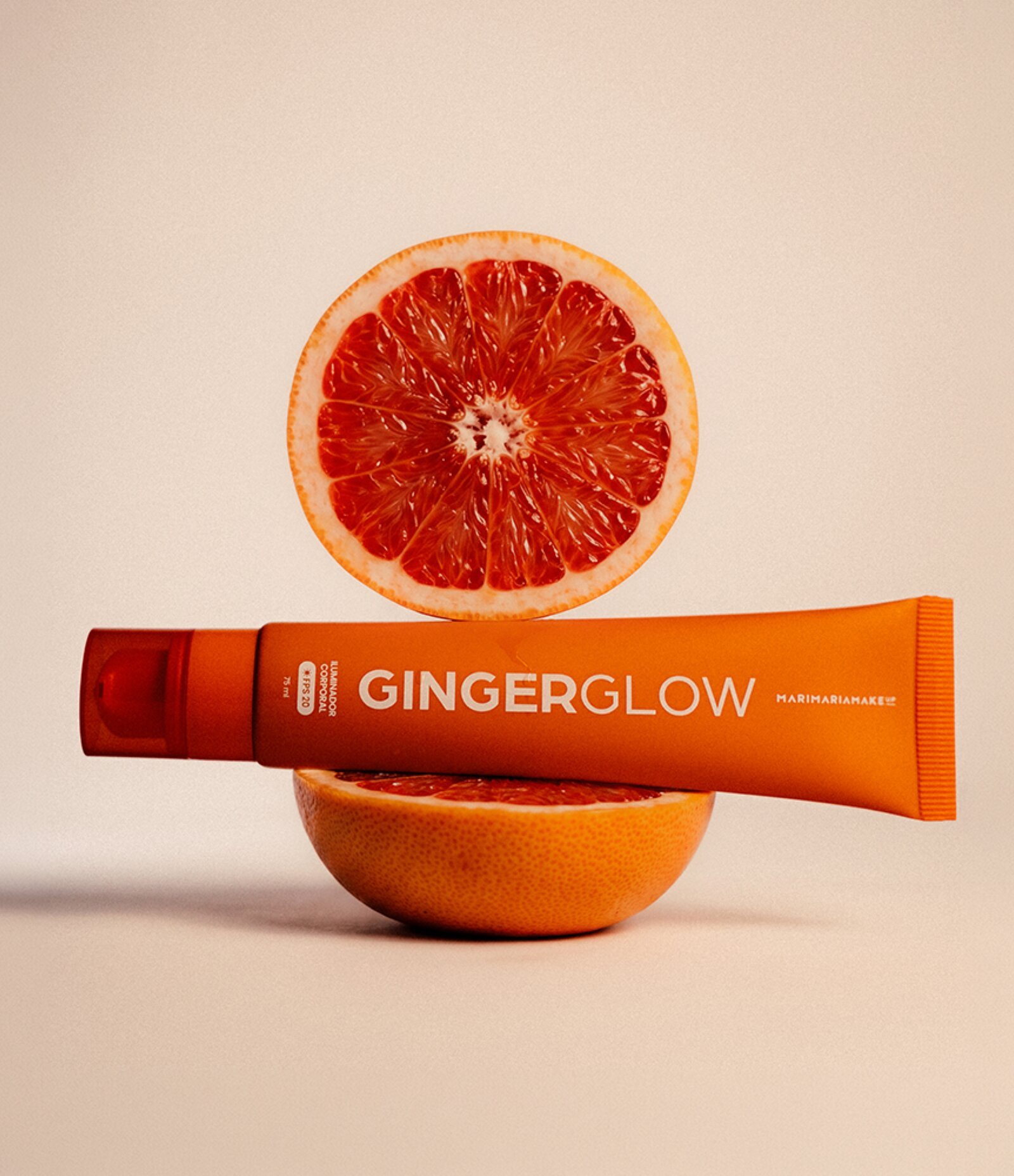 Iluminador Corporal Ginger Glow FPS 20 Mari Maria 75ml 3