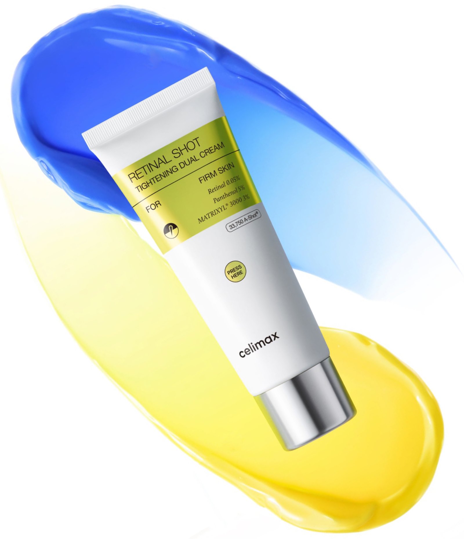 Creme Facial Retinal Shot Dual Cream Celimax 50ml 4