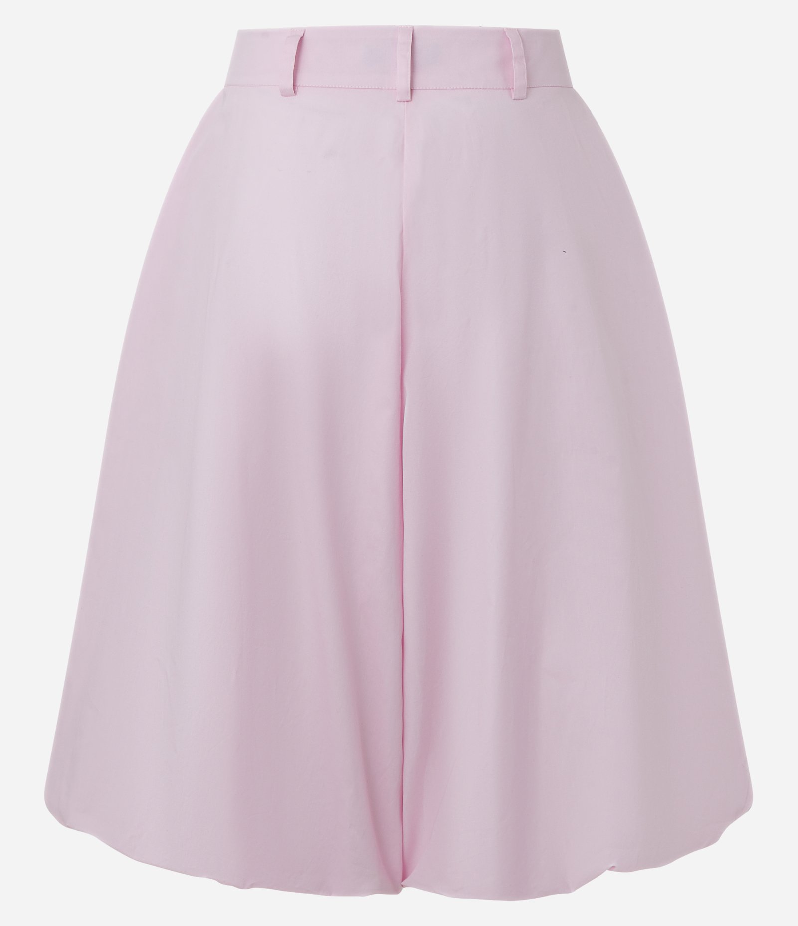 Short Balonê em Tricoline com Pregas Frontais Rosa 7