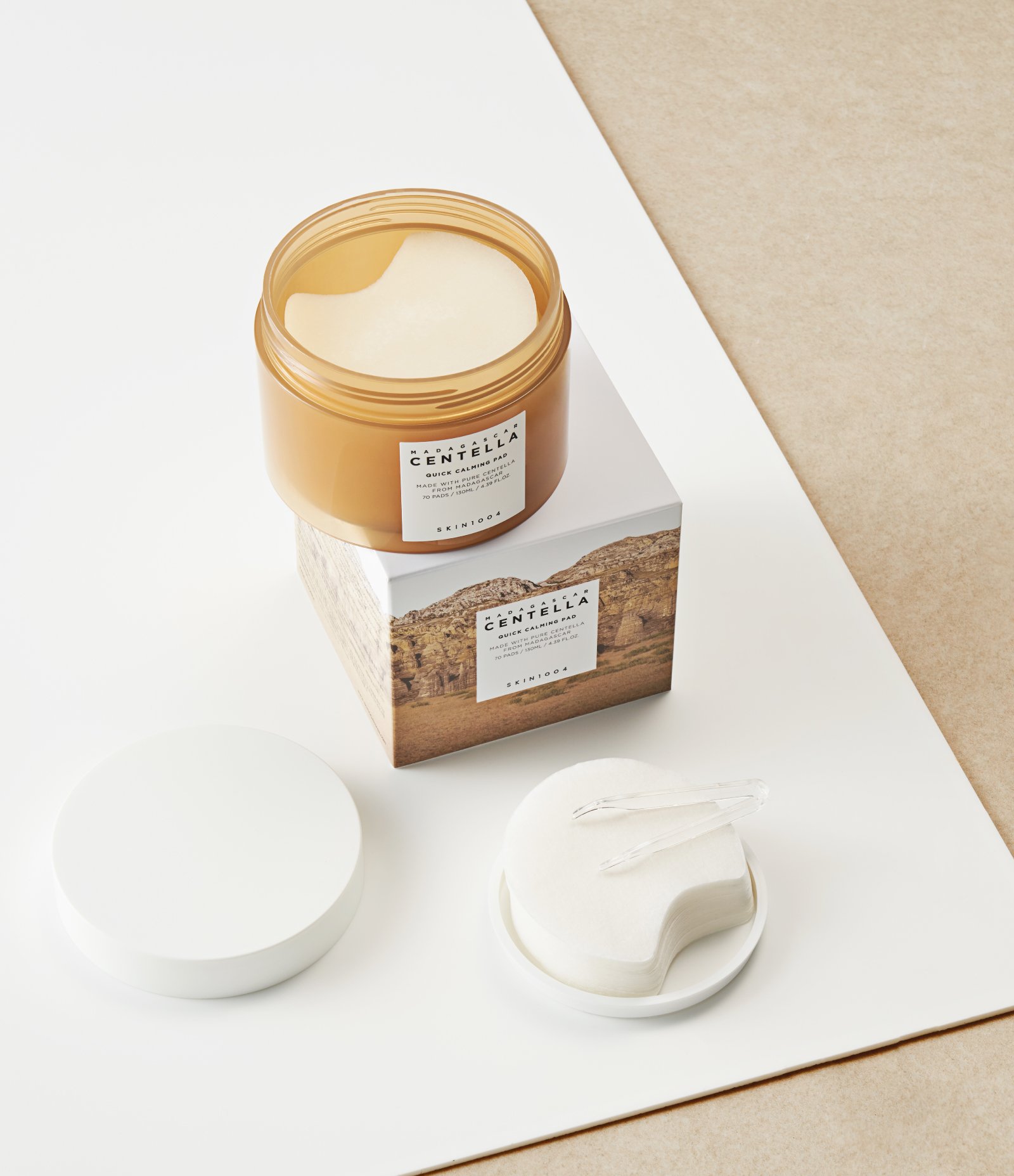 Tônico Calmante Centella Quick Calming Pad C/70uni Skin1004 U 3