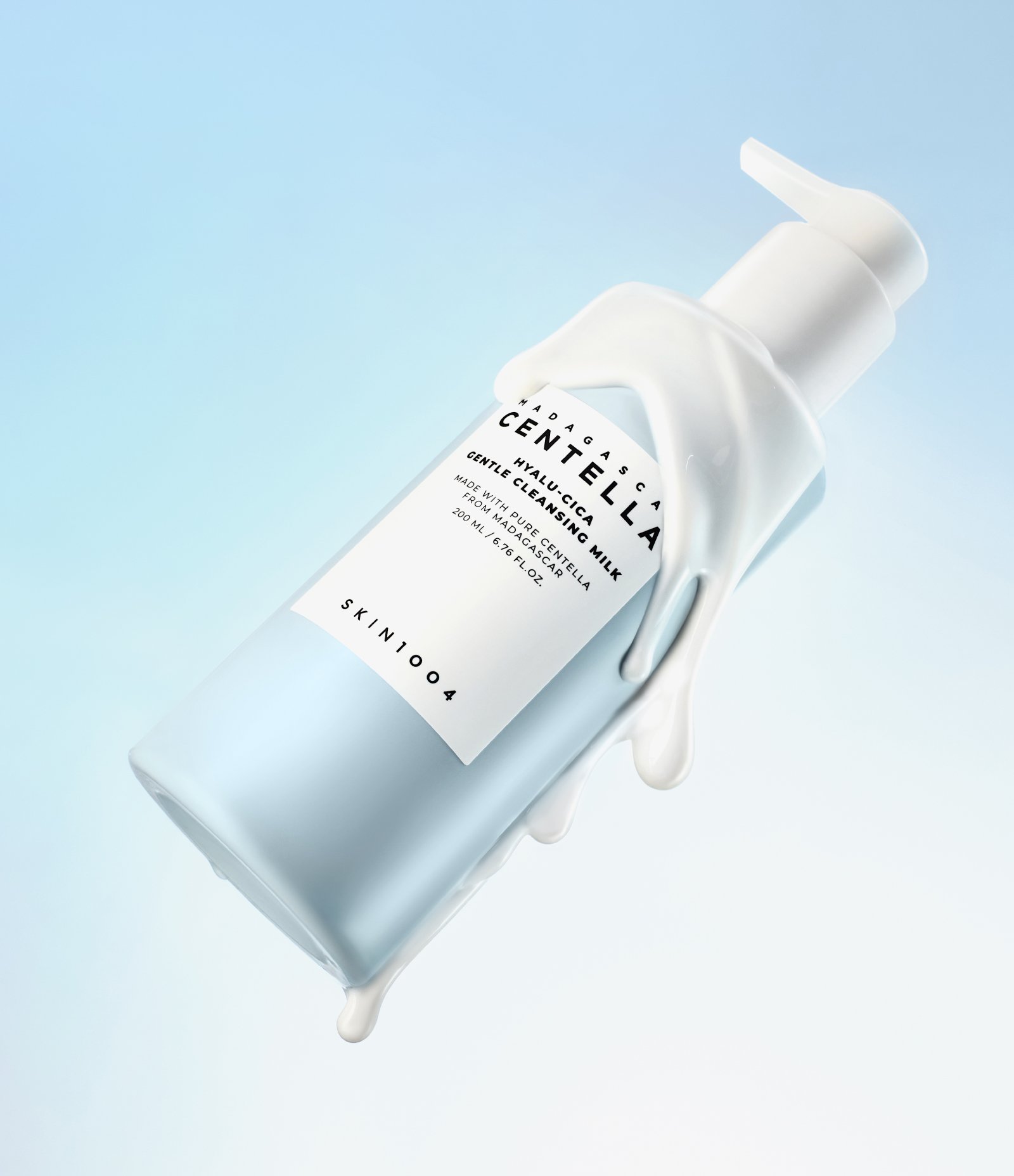 Creme Demaquilante Centella Hyalu-Cica Gentle Cleansing Milk Skin1004 200ml 5