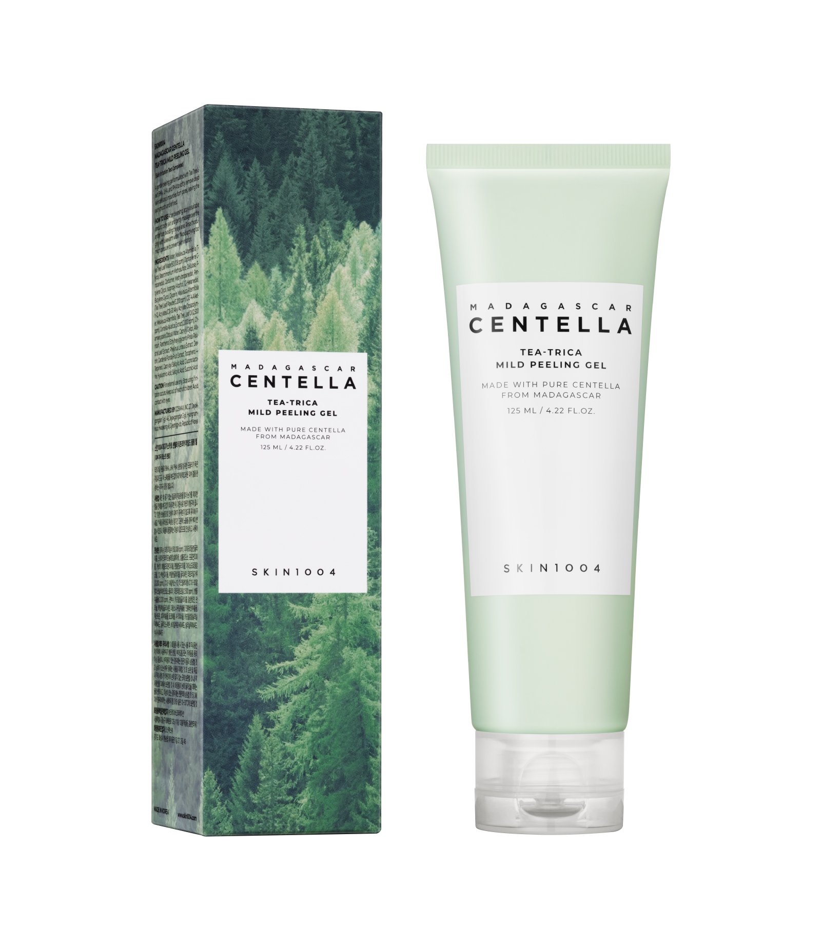 Gel Esfoliante Facial Tea-Trica Mild Peeling Gel Skin1004 125ml 1