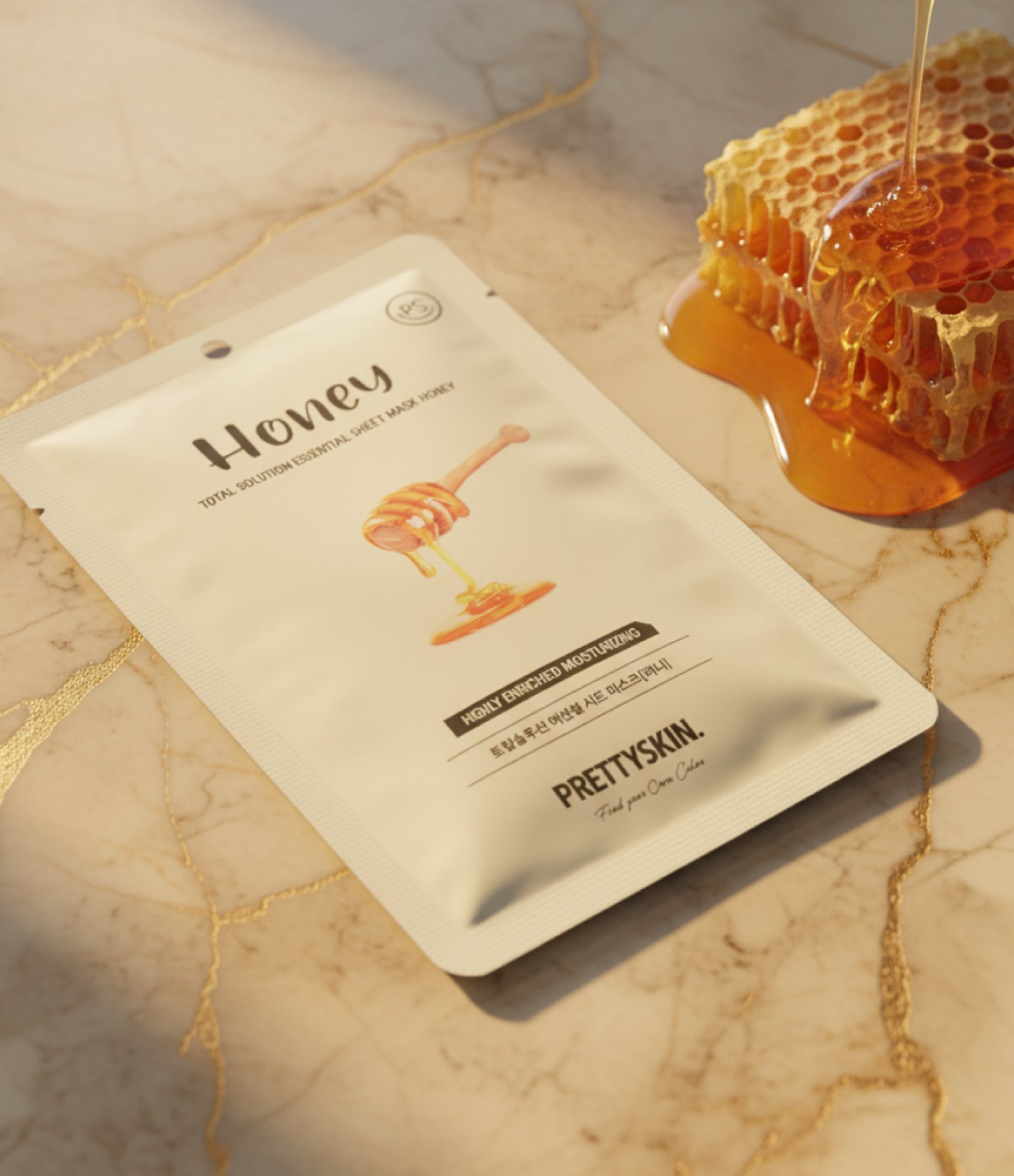Máscara Facial Sheet Mask Honey C/ 1 uni PrettySkin U 3