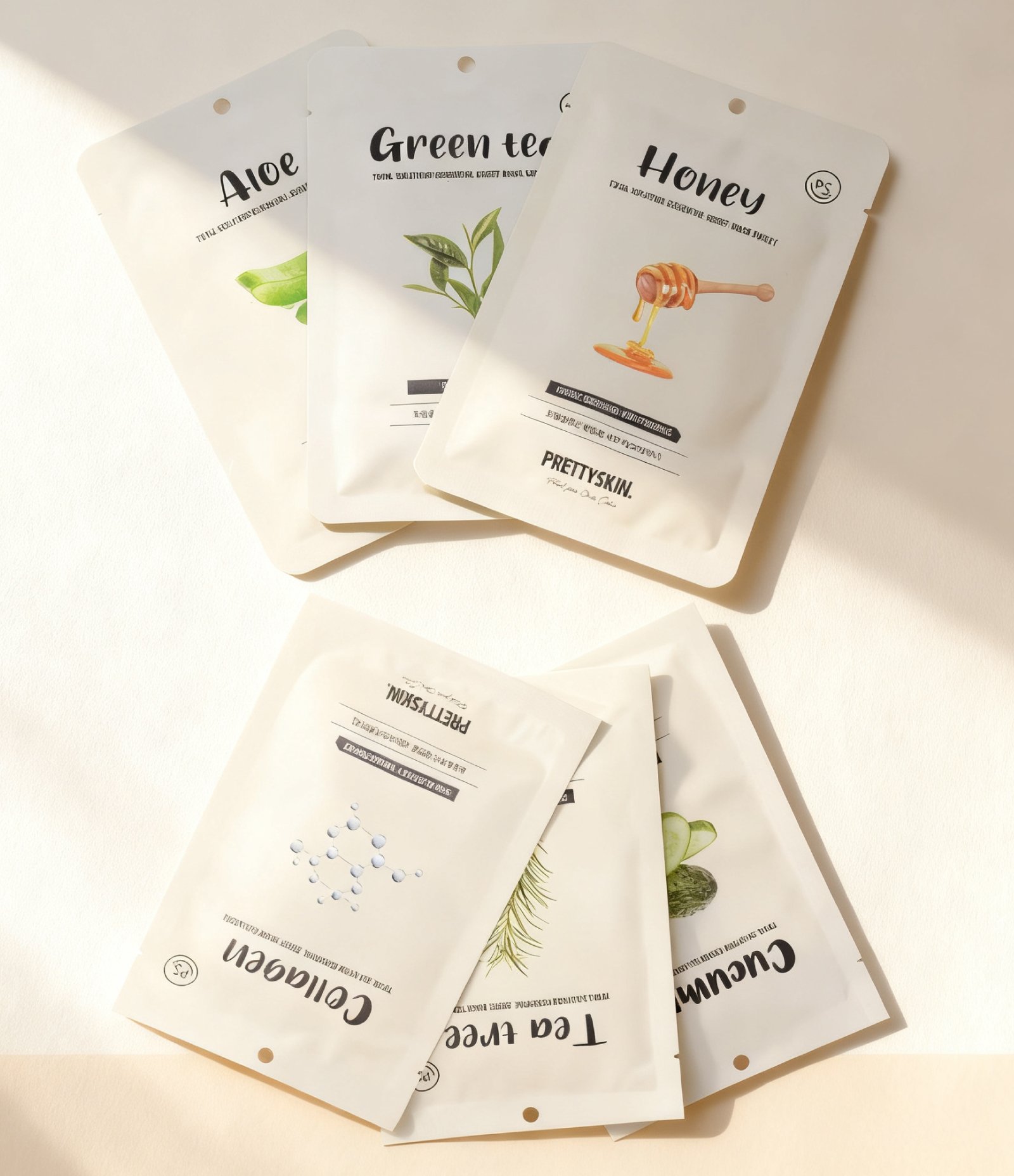 Máscara Facial Sheet Mask Honey C/ 1 uni PrettySkin U 4