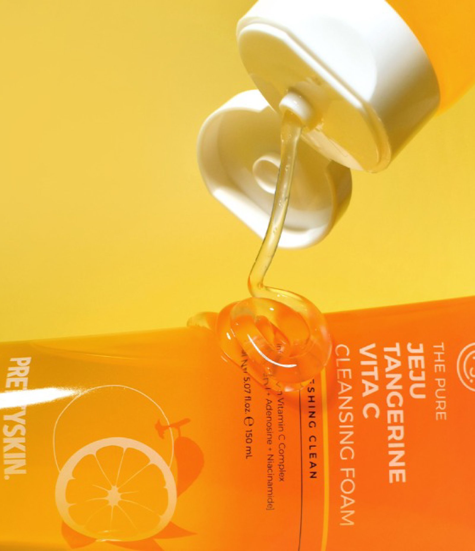 Espuma de Limpeza Facial Tangerine Vita C Cleansing 150ml PrettySkin 150ml 6