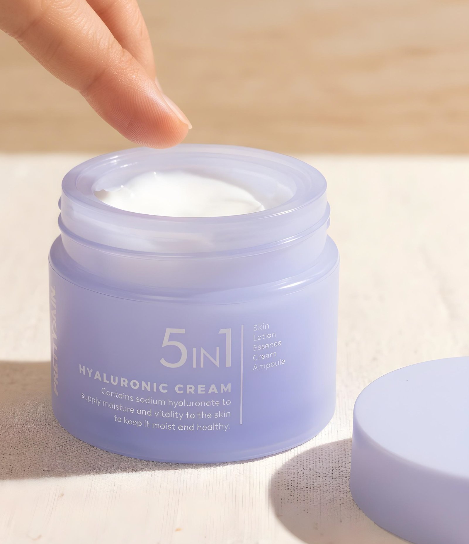 Creme Facial 5 em 1 Hyaluronic Cream 50ml PrettySkin 50ml 5