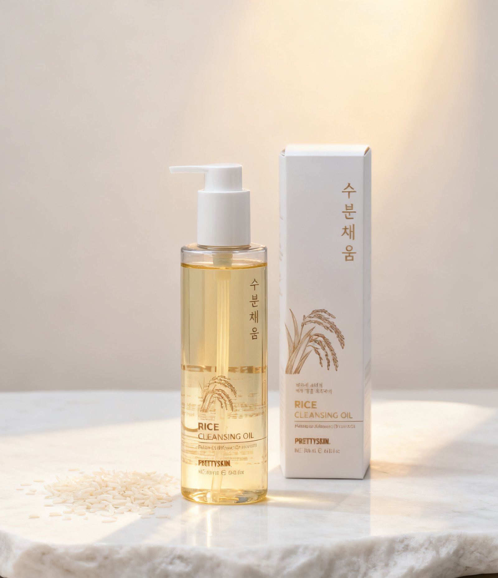 Óleo de Limpeza Facial Rice Cleaning Oil PrettySkin 200ml 5