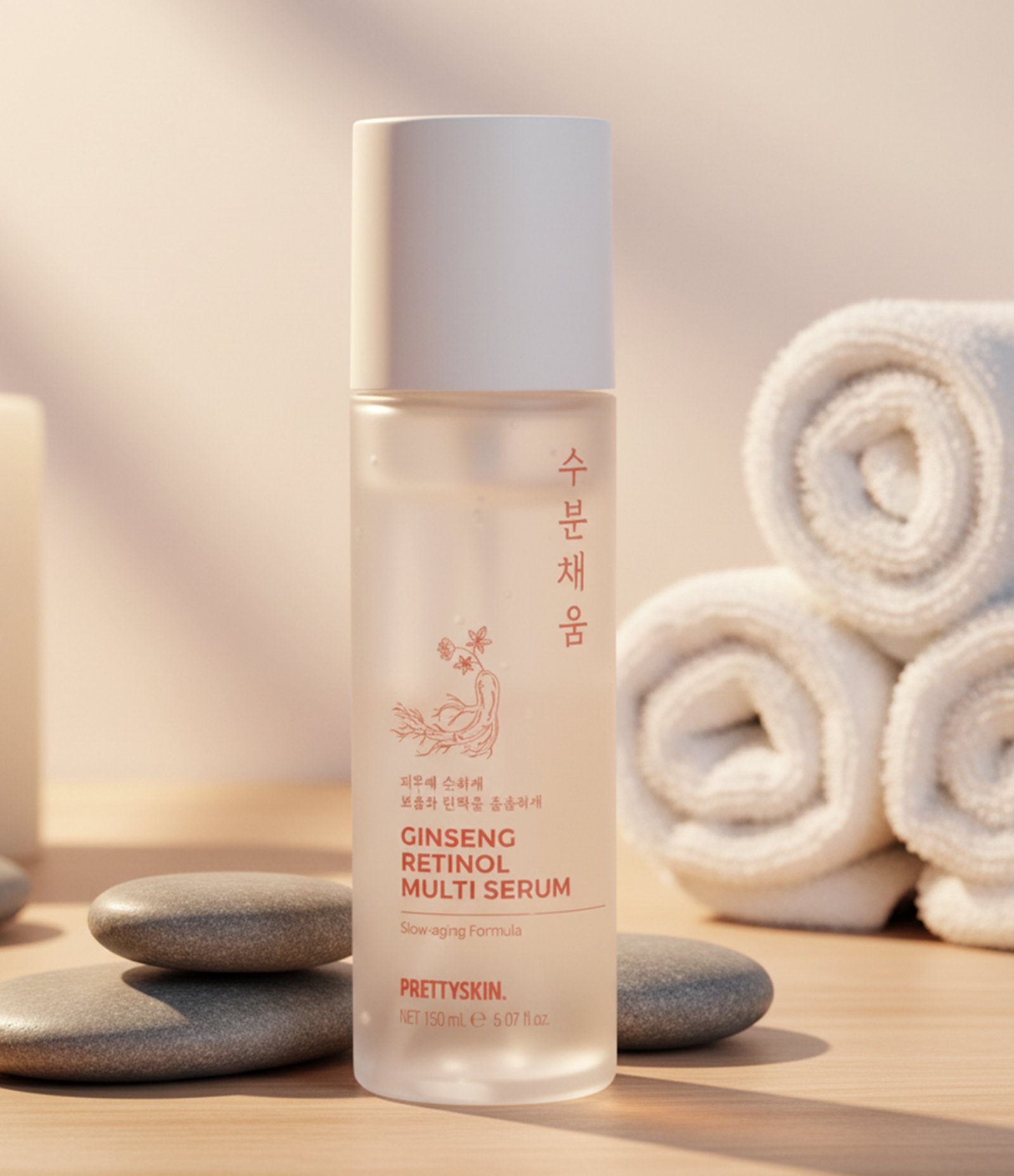 Sérum Multifuncional Ginseng Retinol Multi Serum PrettySkin 50ml 2