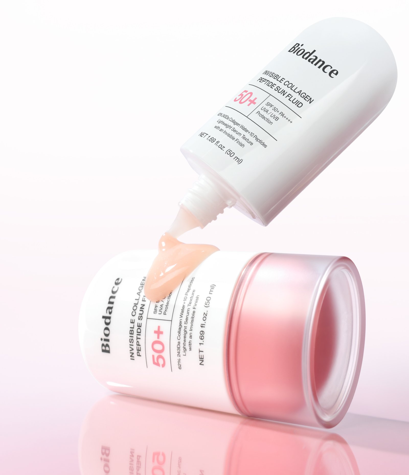 Sérum Fluido Solar Collagen Peptide Sun Fluid FPS 50+ Biodance 50ml 4