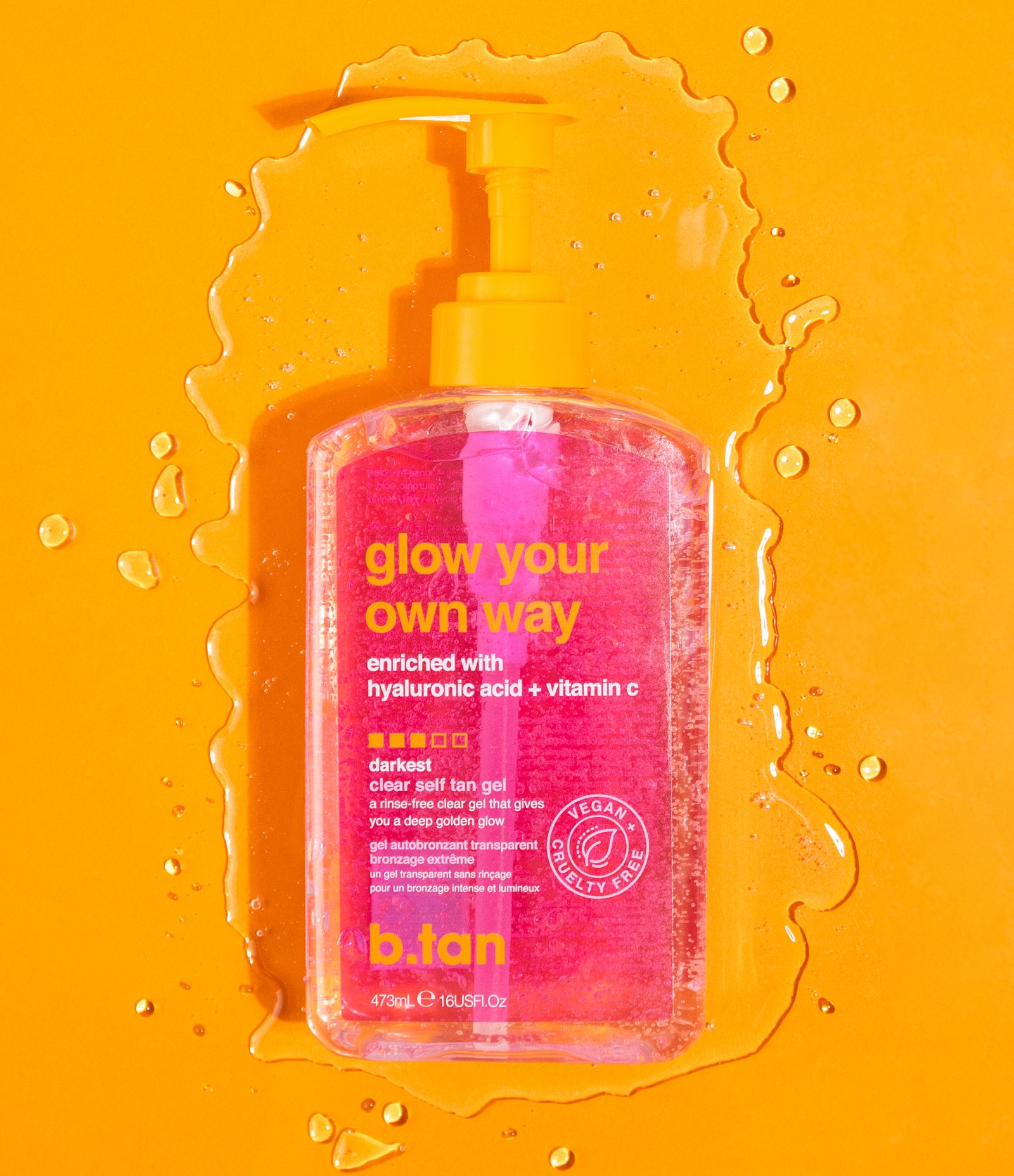 Gel Autobronzeador Glow Your Own Way B.Tan 473ml 2
