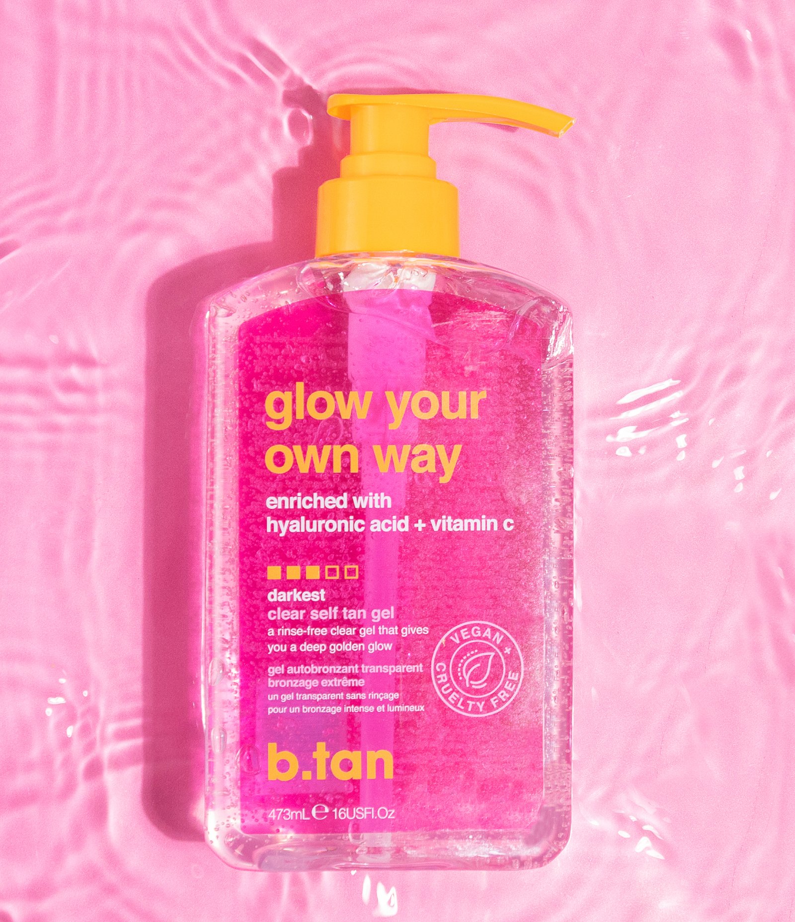 Gel Autobronzeador Glow Your Own Way B.Tan 473ml 3