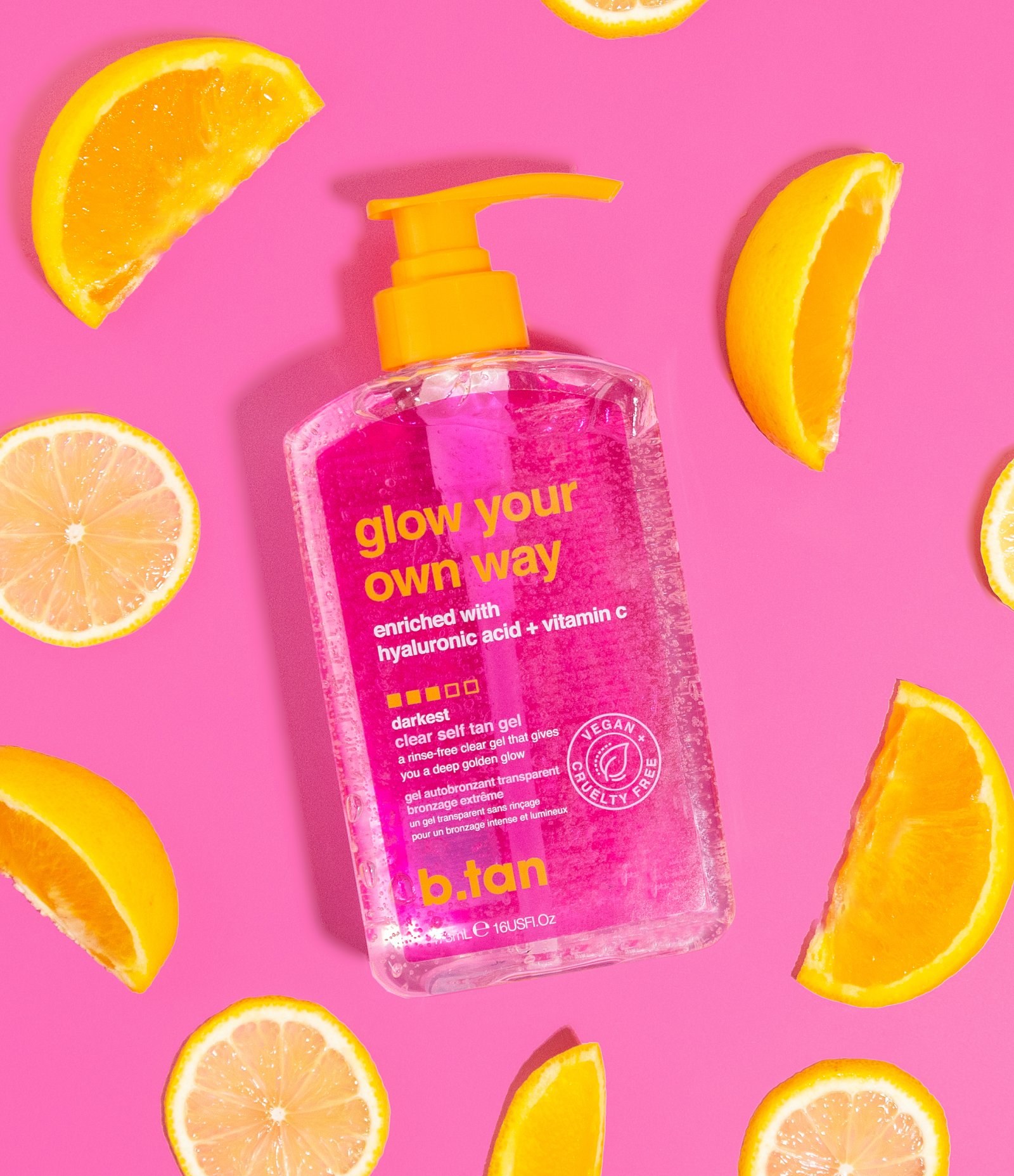 Gel Autobronzeador Glow Your Own Way B.Tan 473ml 4