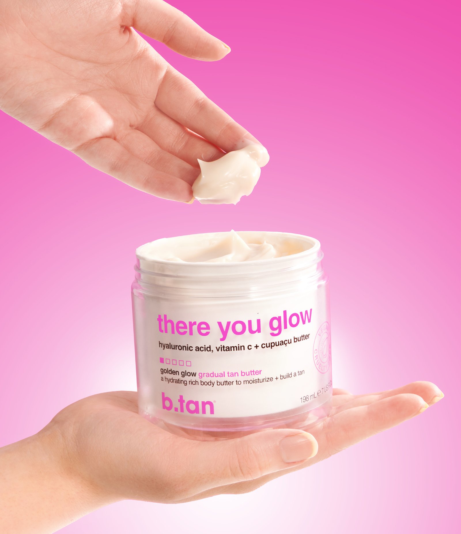 Manteiga Corporal Autobronzeadora Tan Butter There You Glow 198ml B.Tan 190g 3