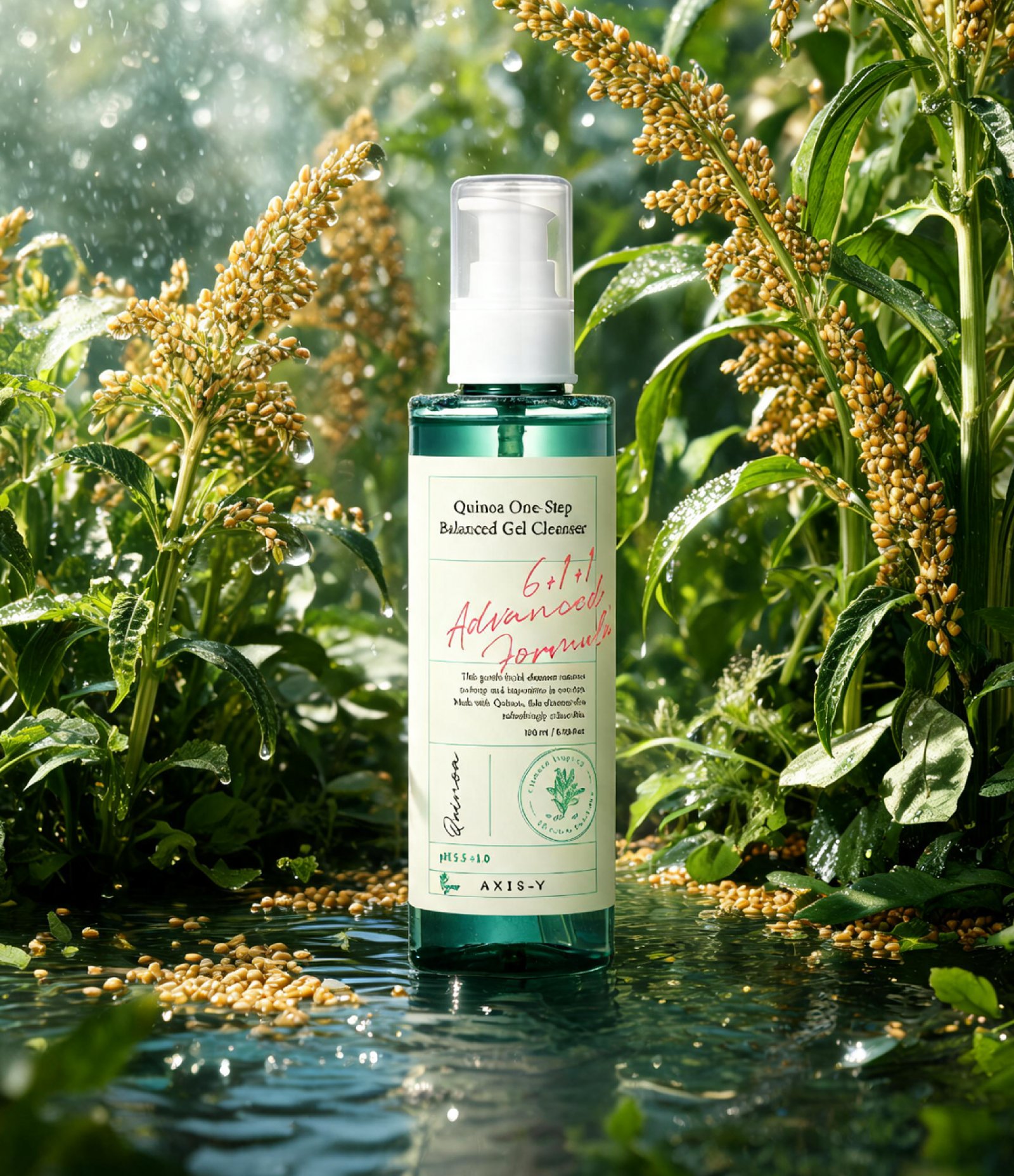Gel de Limpeza Facial Quinoa One-Step Balanced Gel Cleanser AXIS-Y 180ml 5