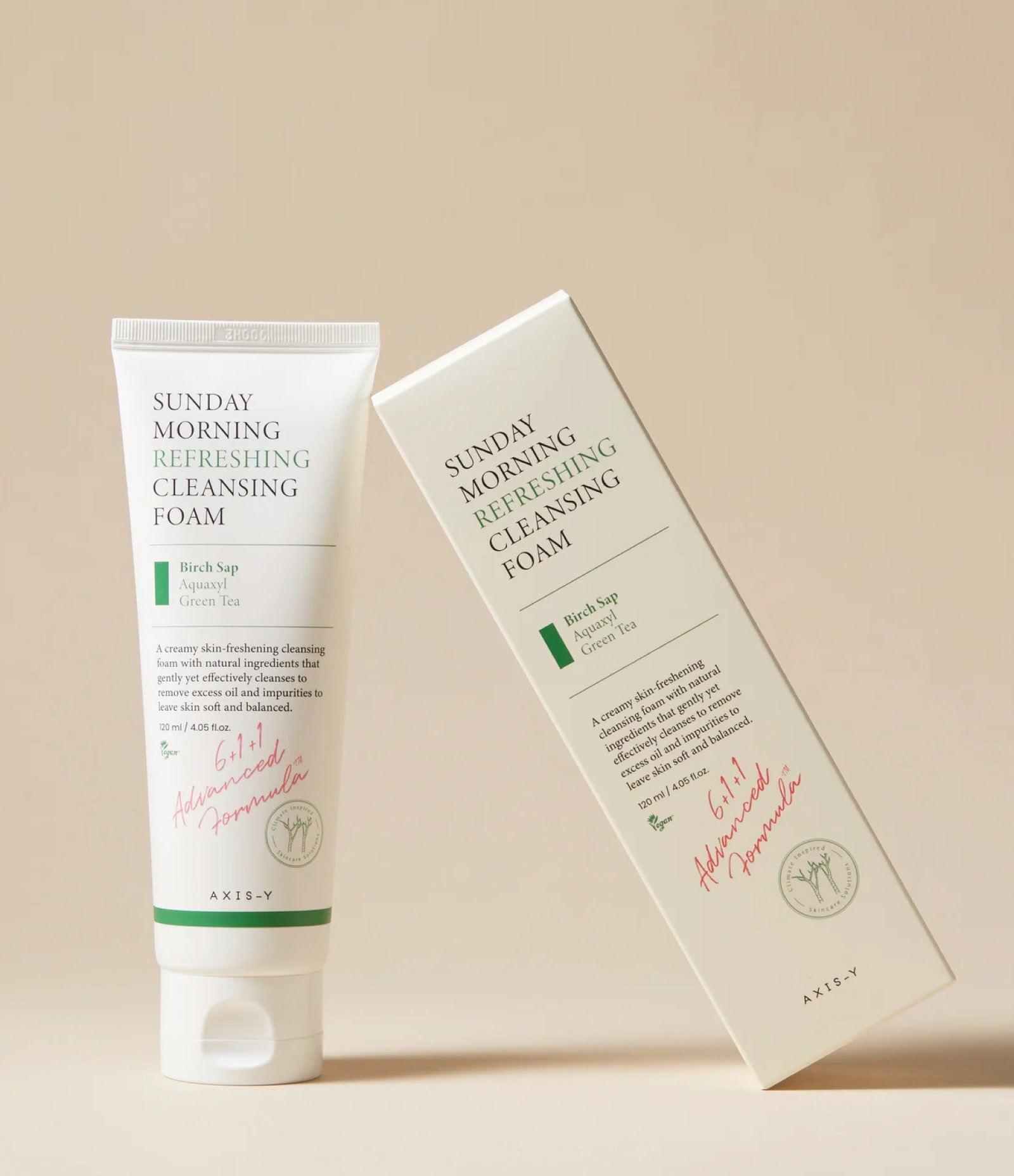 Espuma de Limpeza Facial Sunday Morning Refreshing Cleansing Foam AXIS-Y 120ml 3