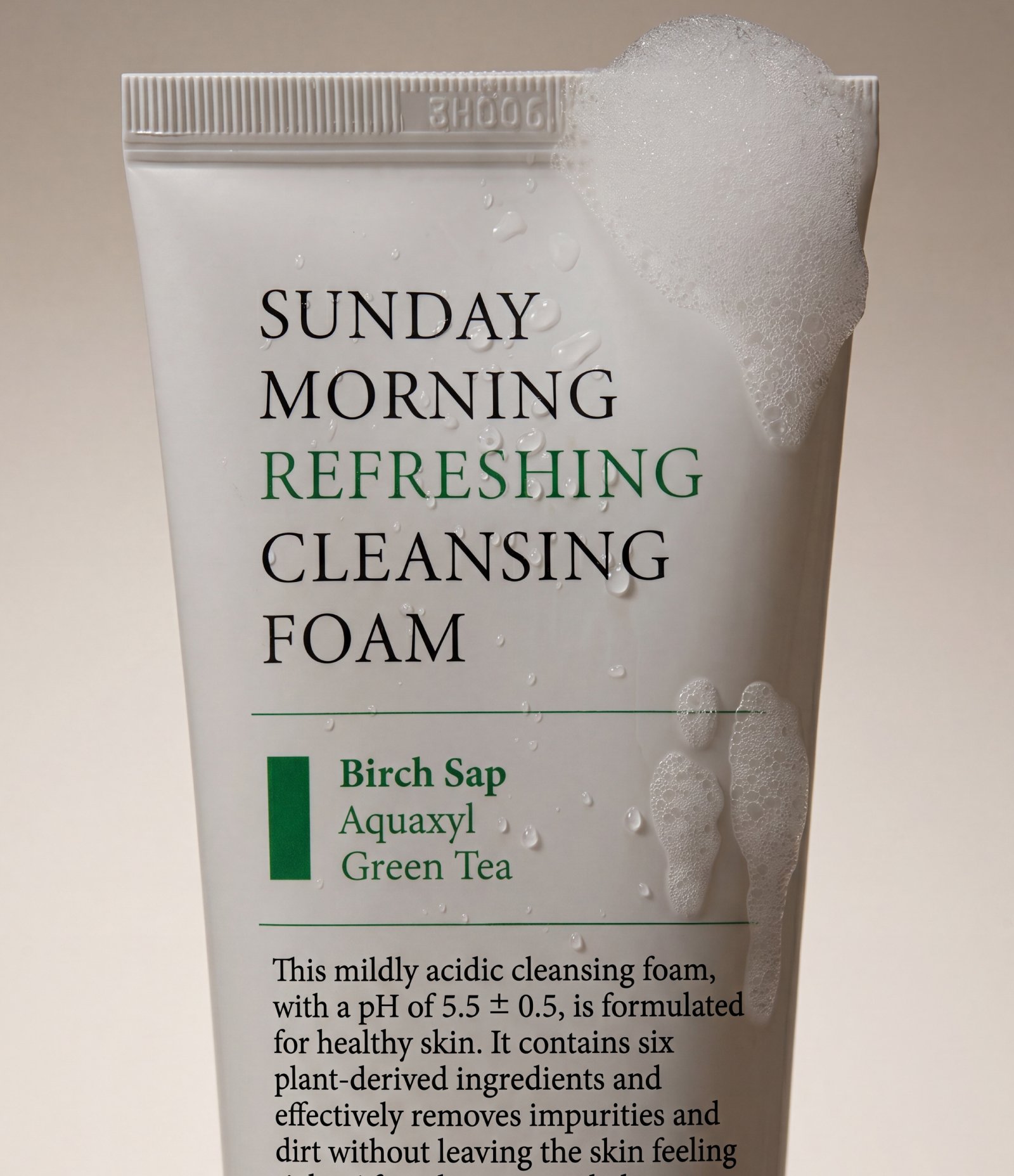 Espuma de Limpeza Facial Sunday Morning Refreshing Cleansing Foam AXIS-Y 120ml 5