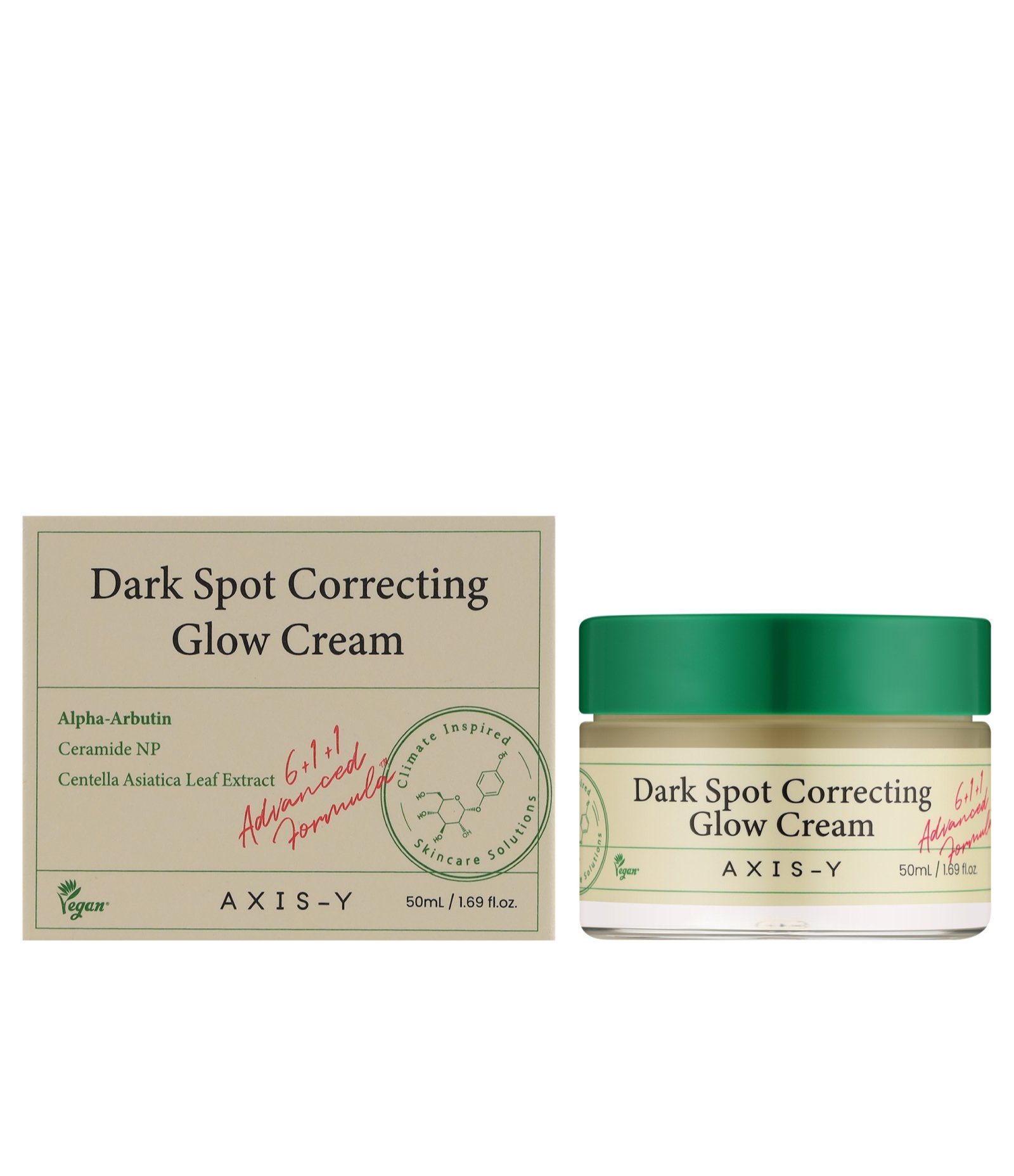 Creme Hidratante Iluminador Dark Spot Correcting Glow Cream AXIS-Y 50ml 1