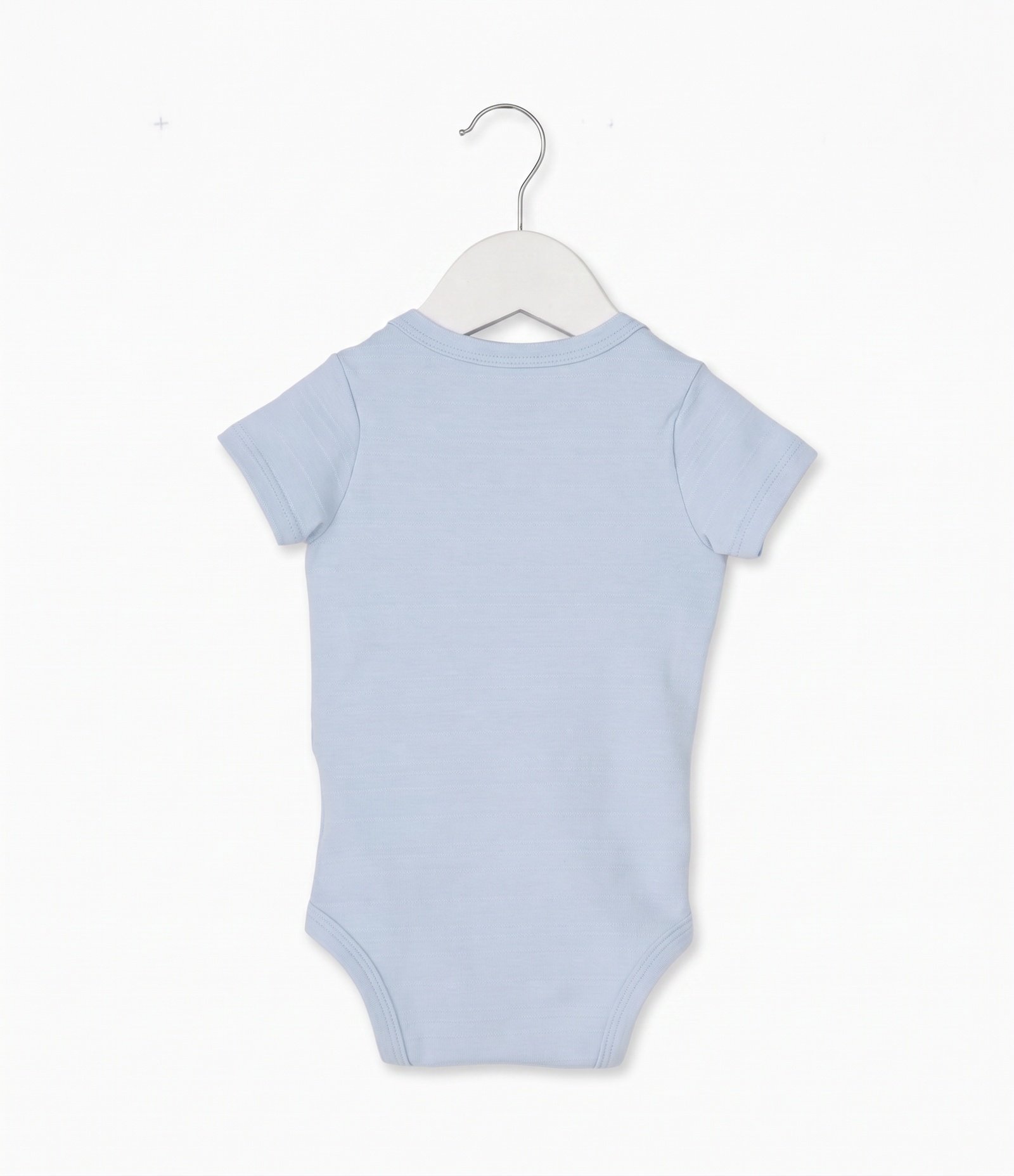 Body Bebê com Bordado de Ursinho - Tam 0 a 18 Meses Azul 5