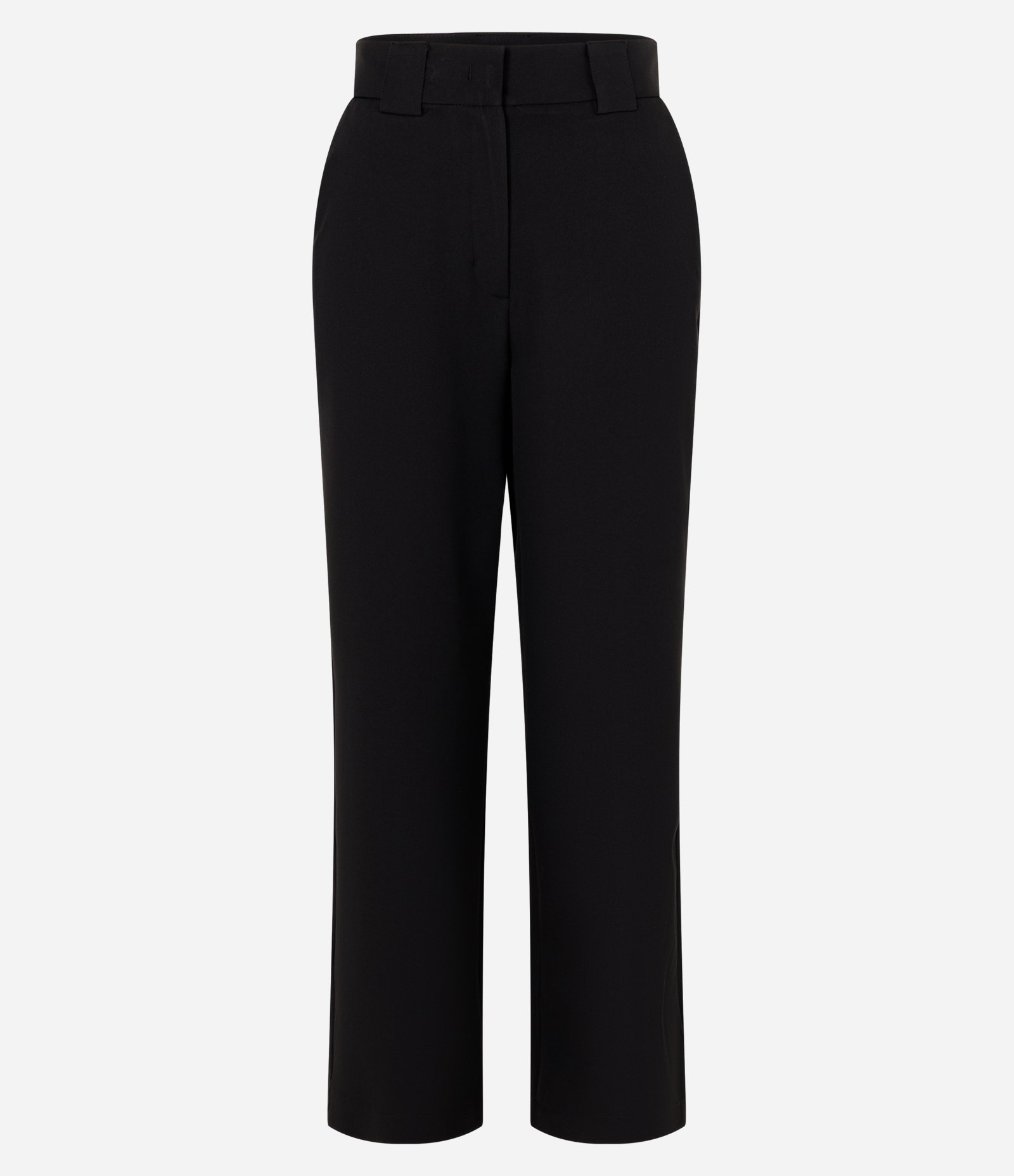 Calça Alfaiatada Wide com Passantes Largos Preto 1