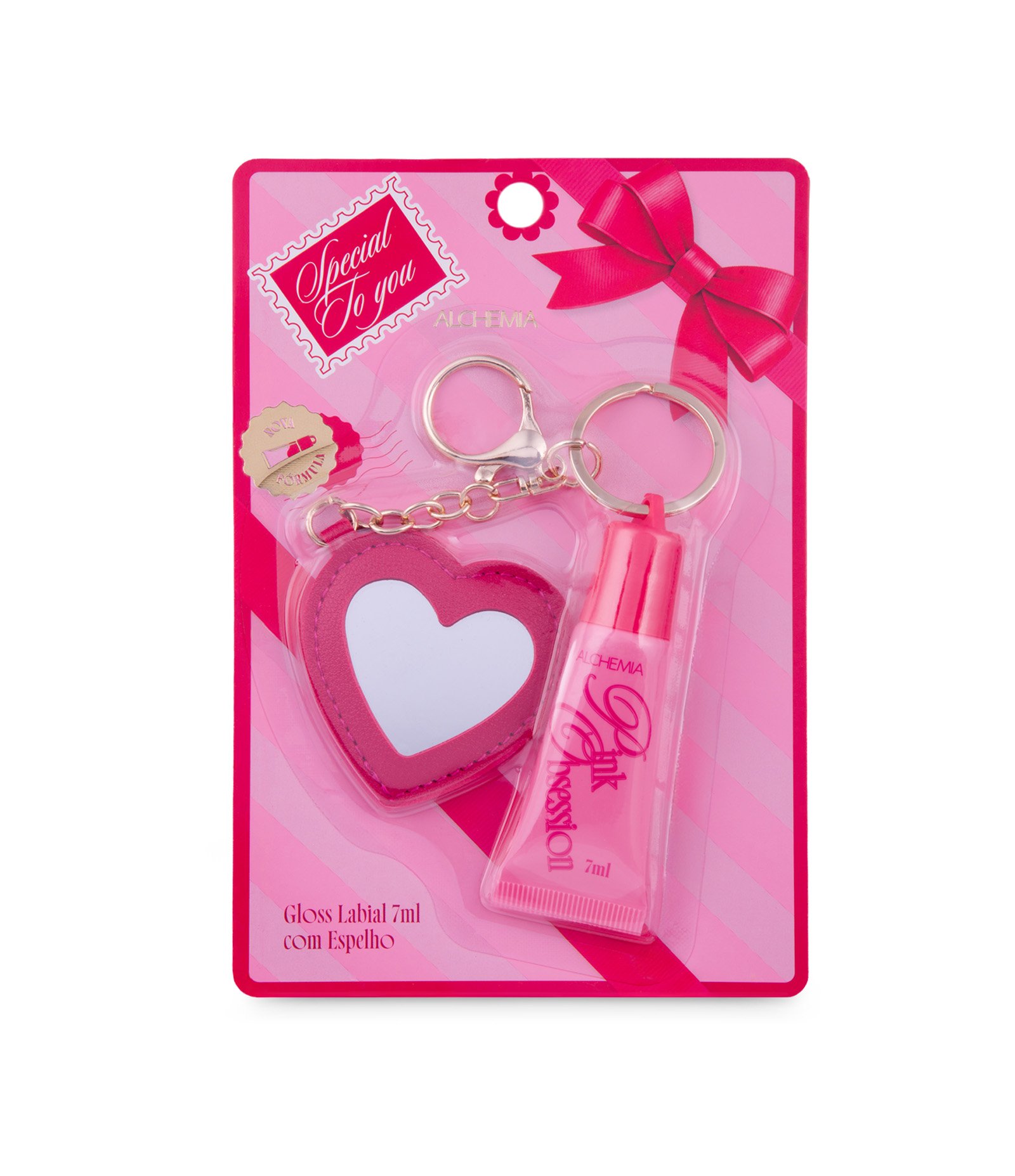 Gloss Labial com Espelho Special To You Alchemia 7ml 5