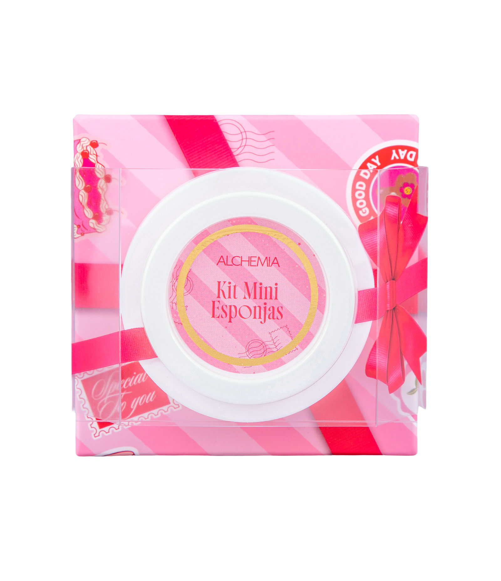 7 Mini Esponjas para Maquiagem Special To You Alchemia KIT 2