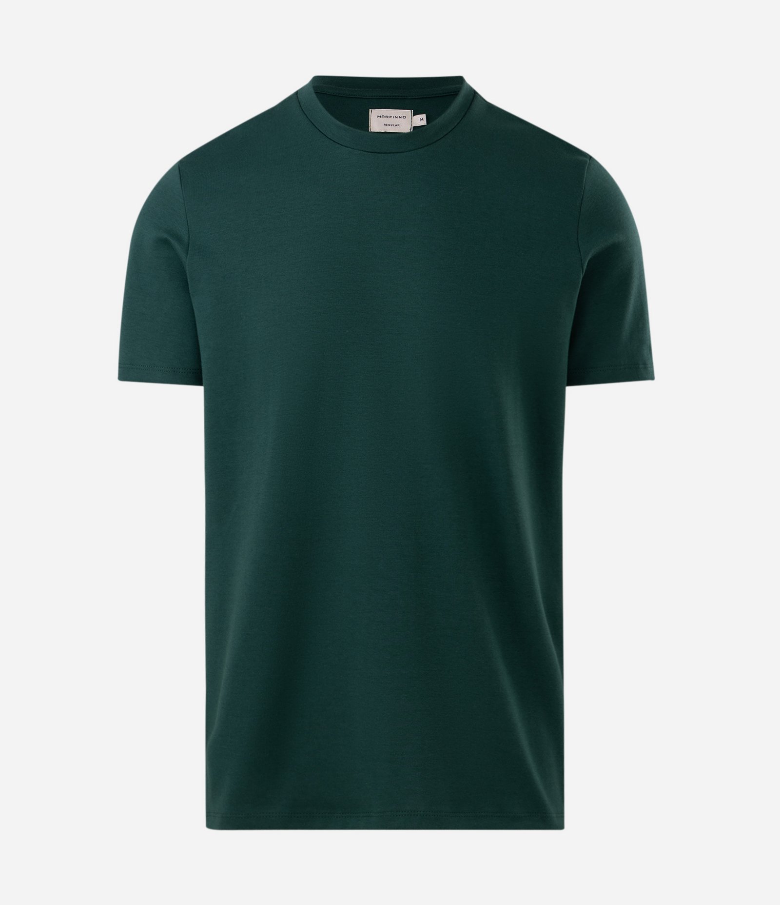 Camiseta Comfort em Algodão Básica Verde 1