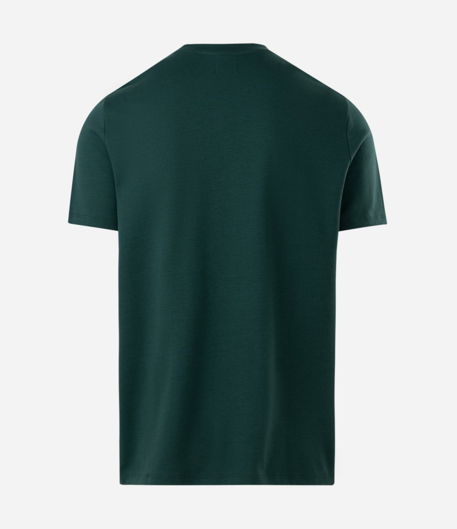 Camiseta Comfort em Algodão Básica Verde 2