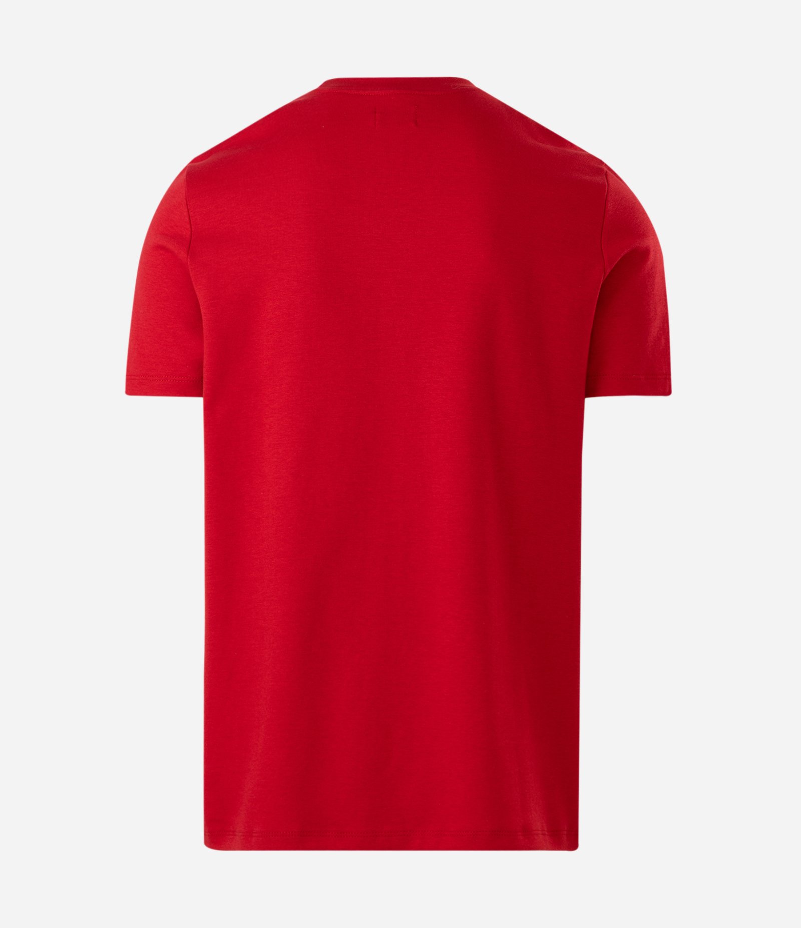 Camiseta Comfort em Algodão Básica Vermelho 2