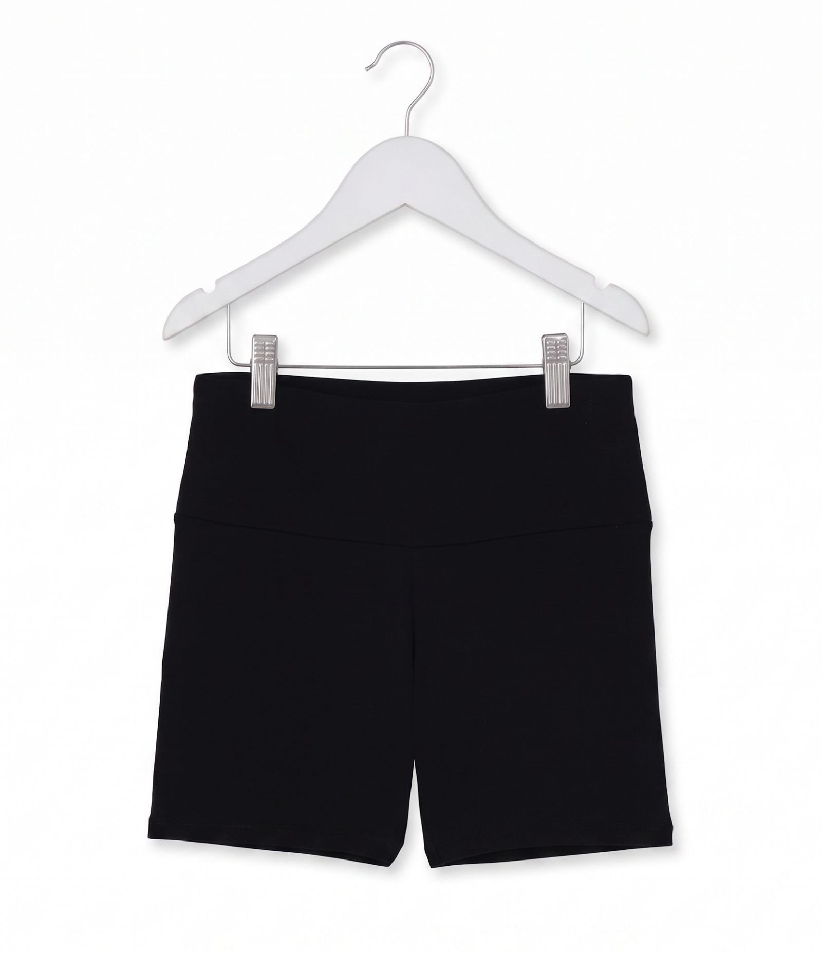 Bermuda Infantil Ciclista em Cotton - Tam 5 a 14 Anos Preto 2