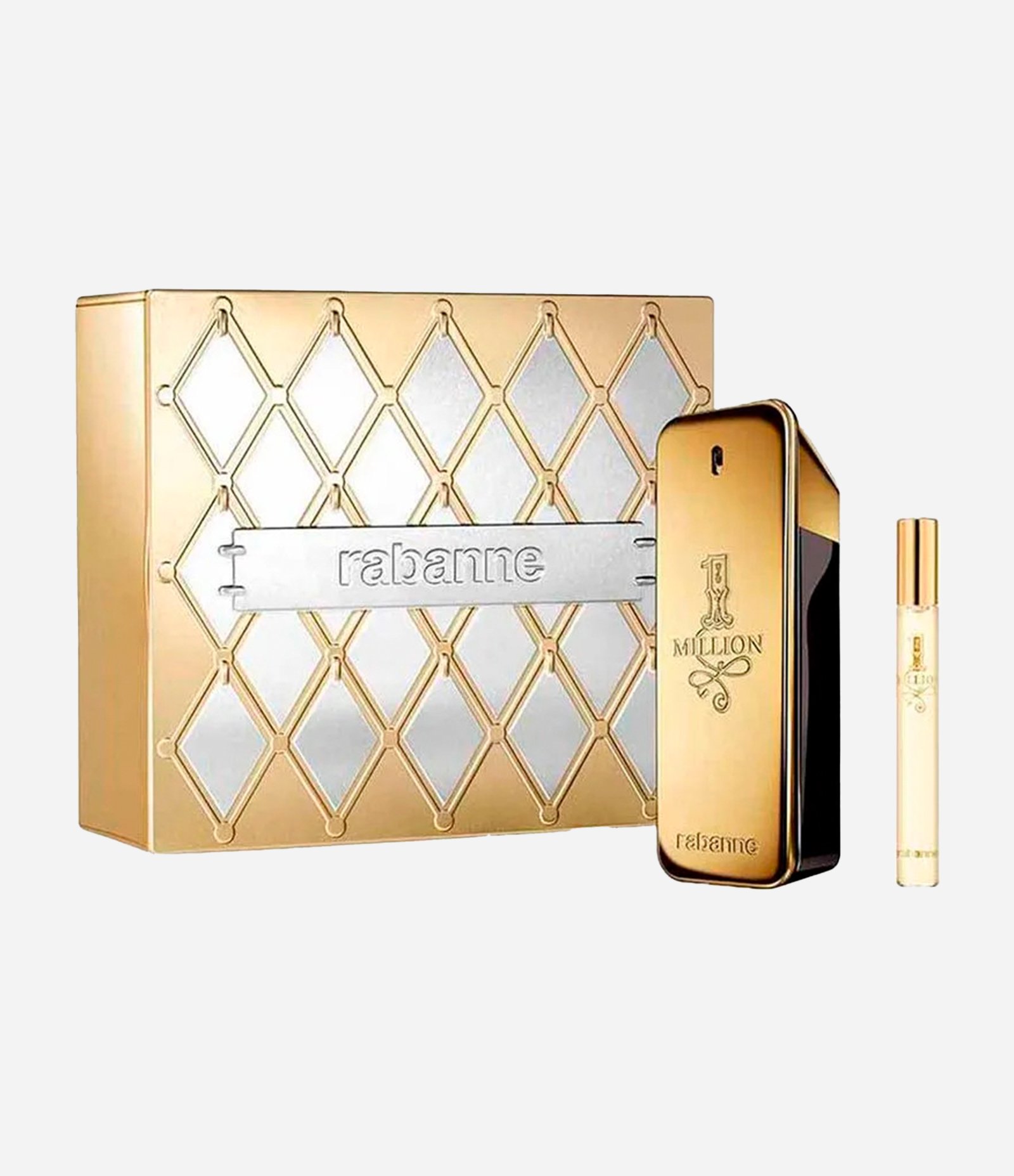 Kit Rabanne One Million EDT 200ml + Travel Size 10ml KIT 1
