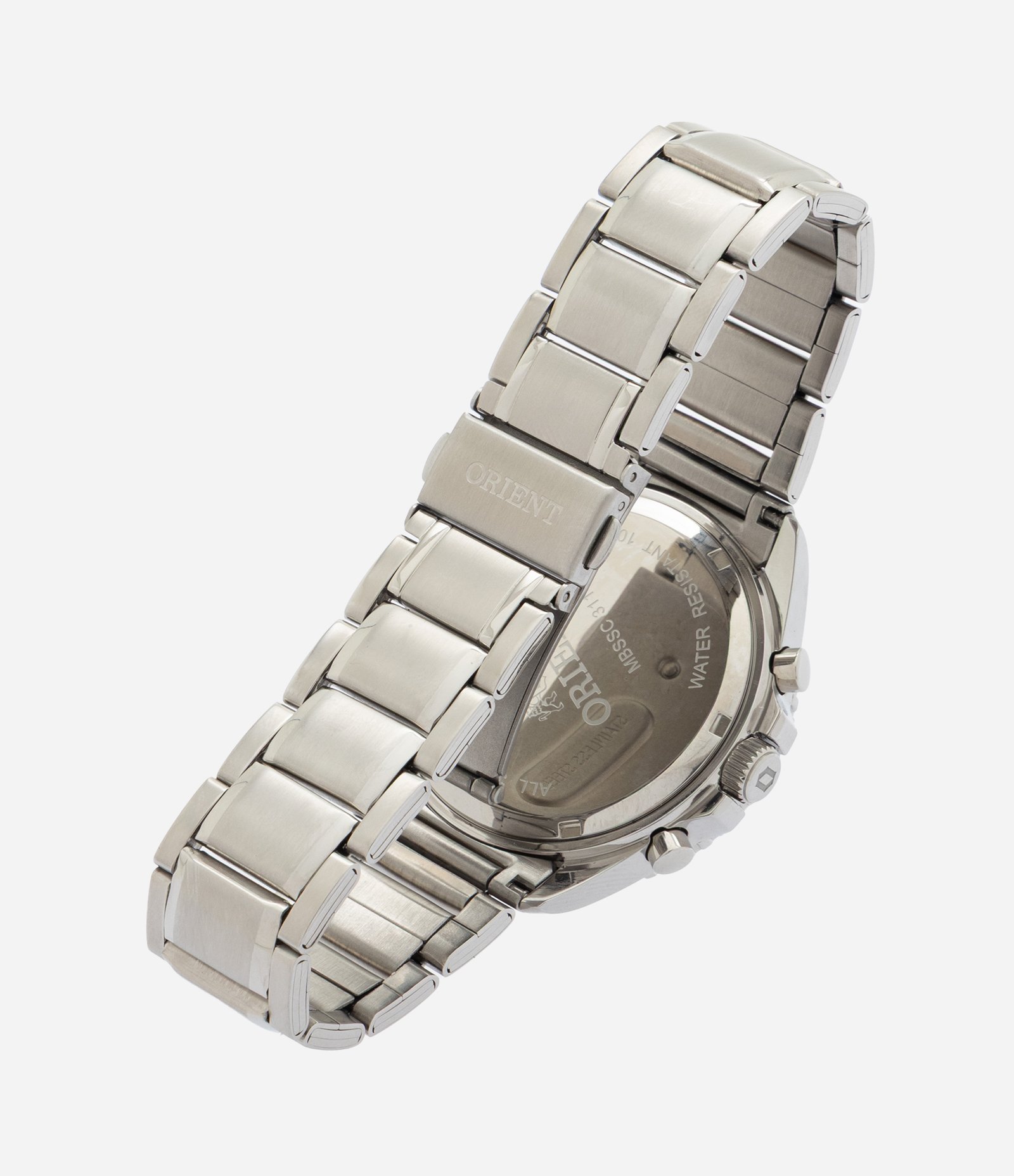 Relógio SolarTech Orient Exclusivo em Aço MBSSC311 S1SX Prata 2