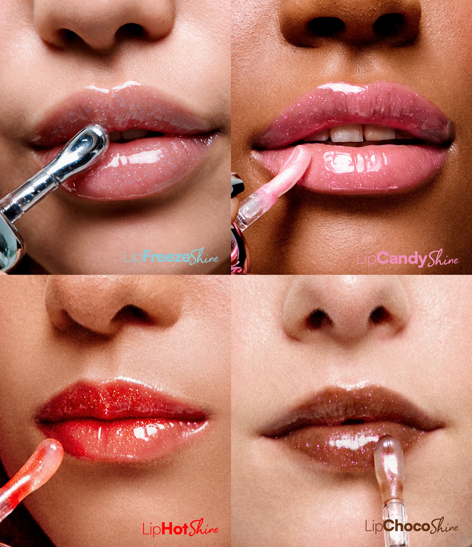Caixa Surpresa Lip Gloss Metallic Edition Mboom Colorido 8