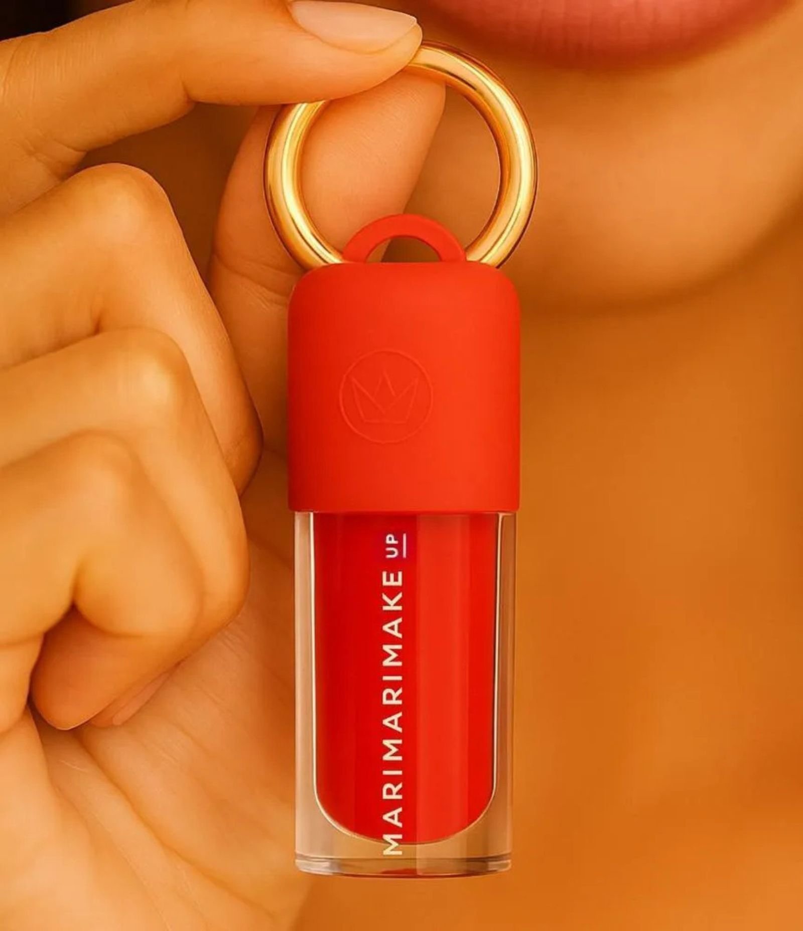 Kit Lip Juice Morango Mari Maria 5ml + Case Morango KIT 5