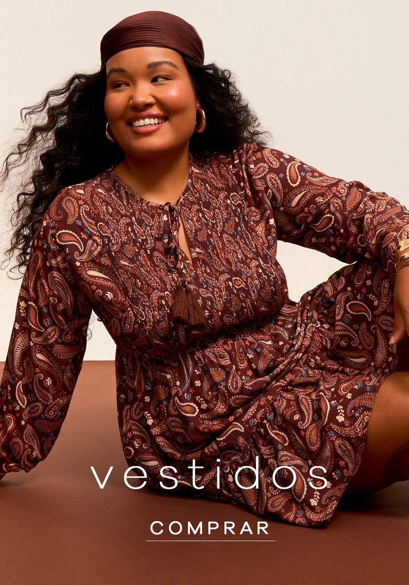 seleção de vestidos e macacões curve e plus size Ashua