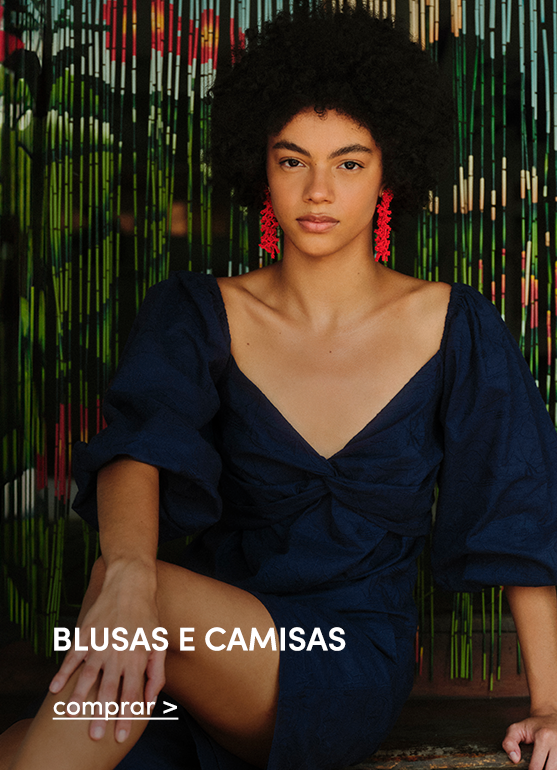 seleção de blusas