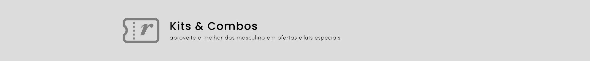 Masculino - Kits e Combos Renner