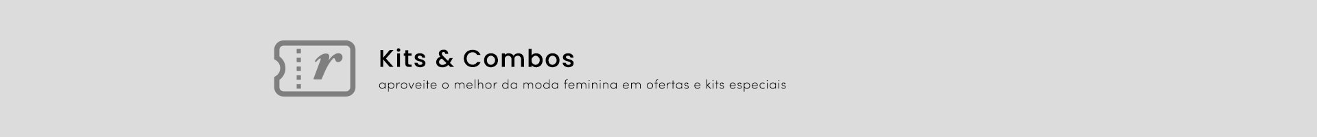 Feminino - Kits e Combos Renner
