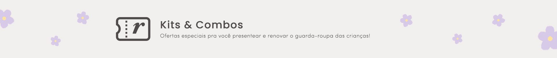 Infantil - Kits e Combos Renner