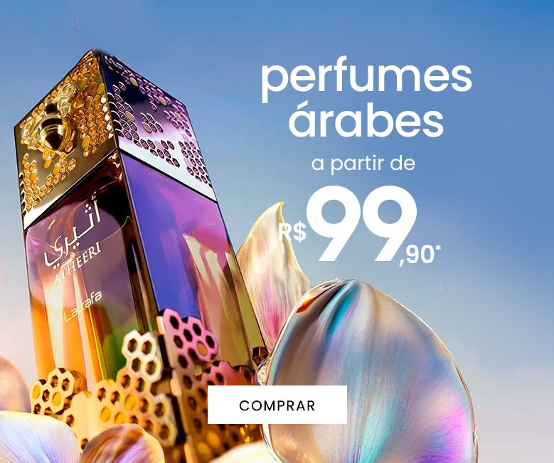 perfumes árabes a partir de R$ 99