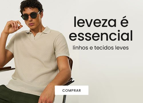 roupas masculinas com linhos e tecidos leves