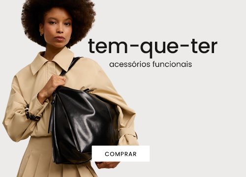 bolsas, sapatilhas, guarda-chuva e mais acessórios funcionais