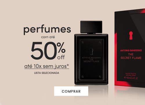 perfumes importados até 50% OFF e até 10x sem juros