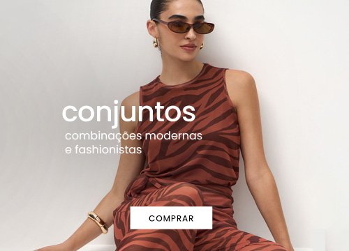 conjuntos femininos práticos, versáteis e fashionistas