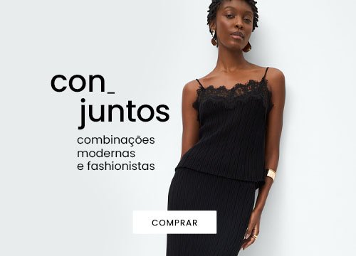 conjuntos femininos práticos, versáteis e fashionistas