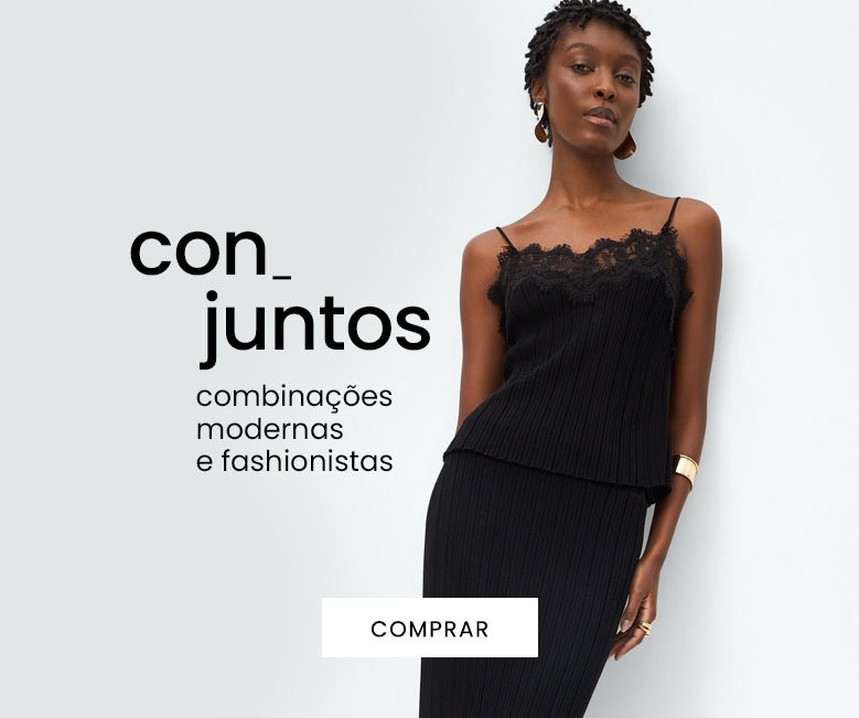 conjuntos femininos práticos, versáteis e fashionistas