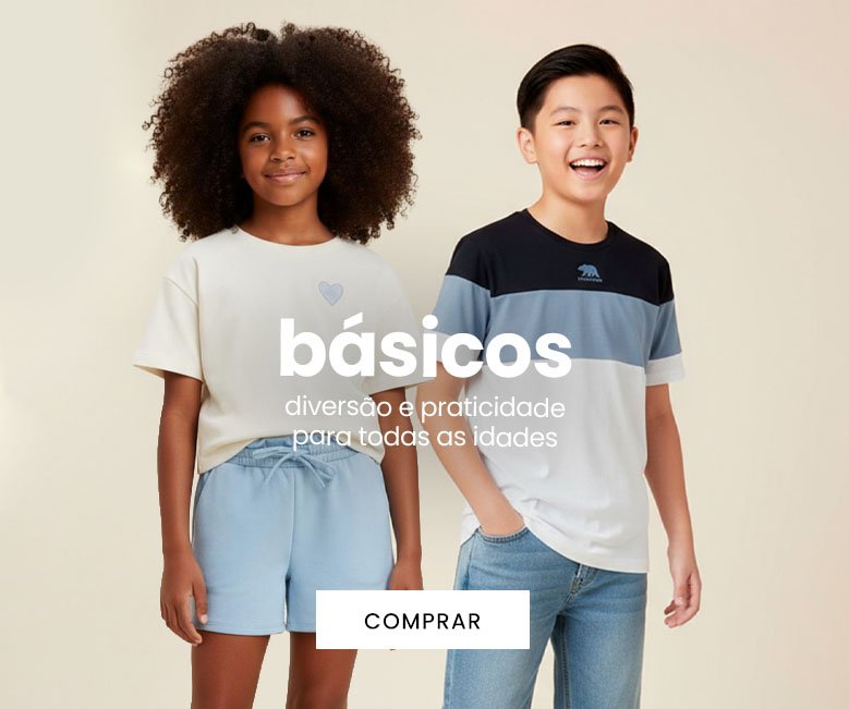 roupas infantis com personagens