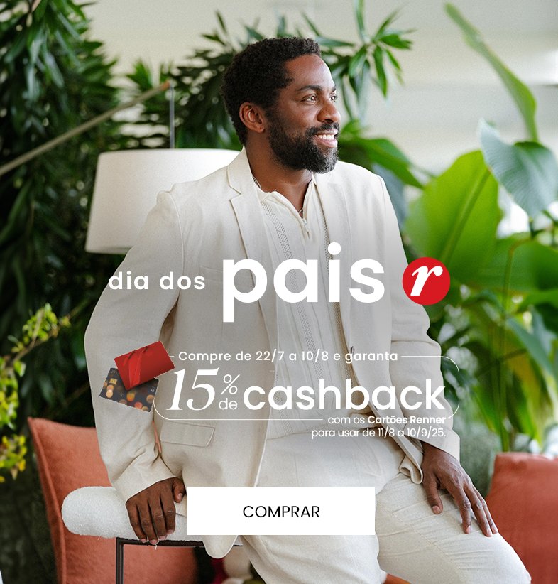 seleção de presentes para o Dia dos Pais na Renner