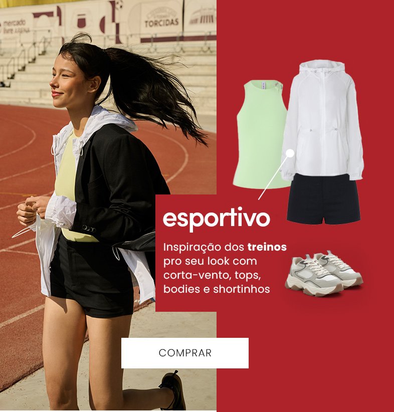 seleção de novidades femininas para looks com estilo esportivo