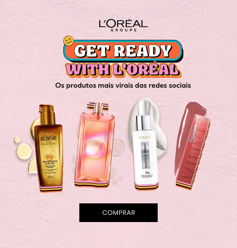 seleção do Grupo L'Oréal Paris em oferta